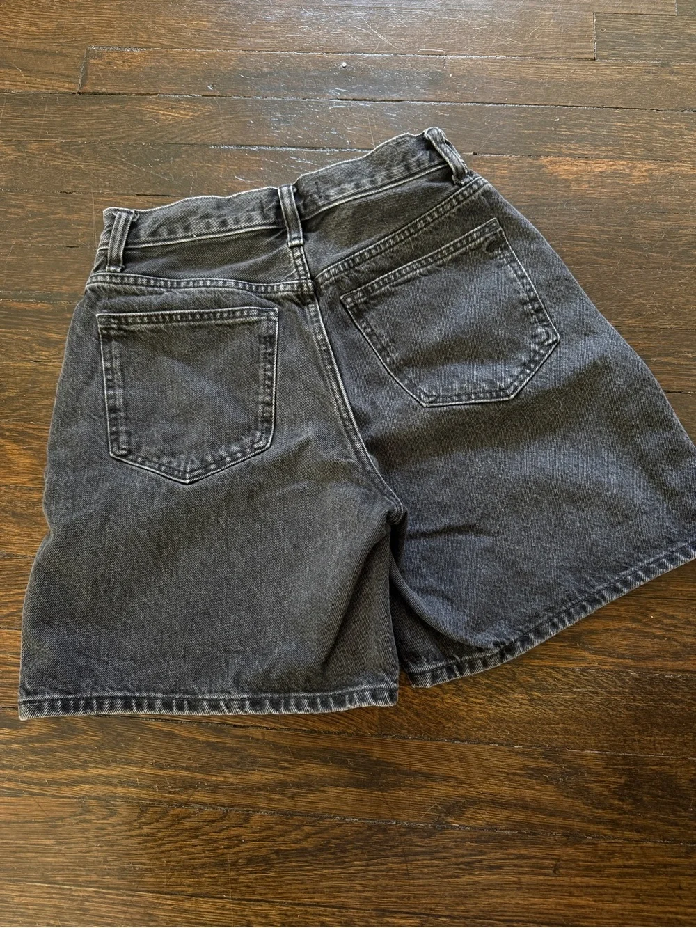 Madewell baggy jean shorts